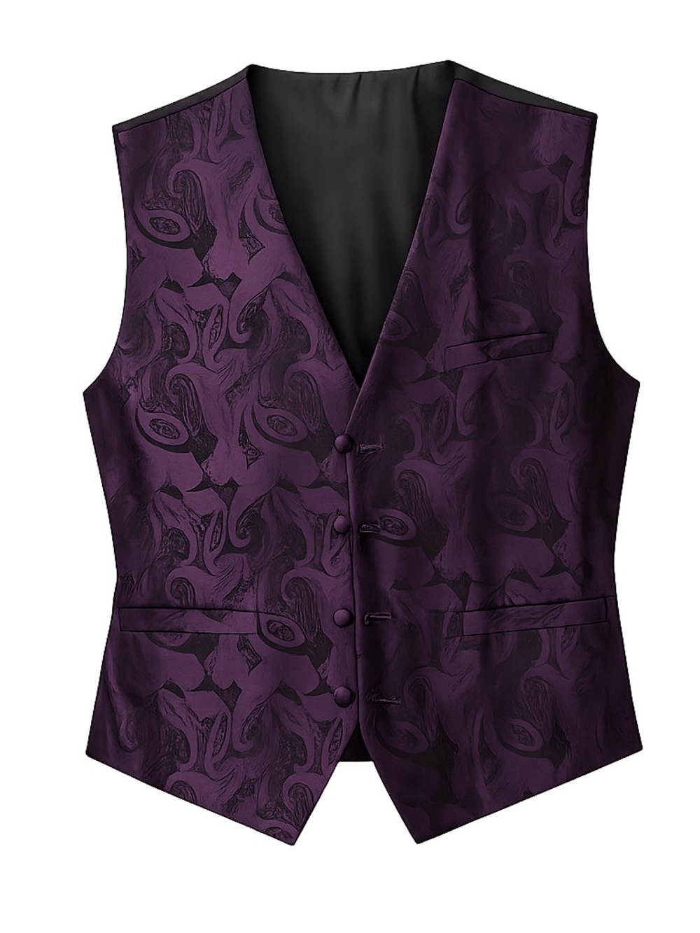 Men’s Formal Suit Vest -Purple
